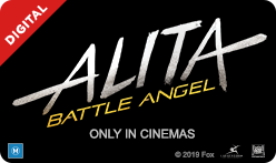 Alita Battle Angel eGift Card Alita Battle Angel eGift Card