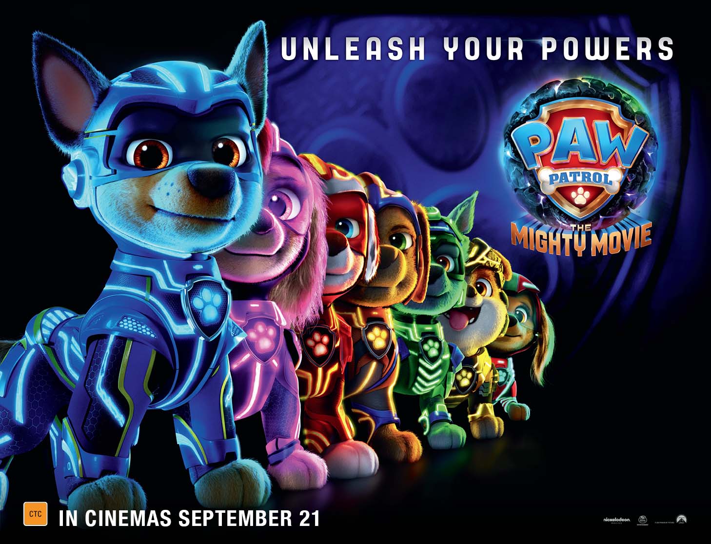 🐾 Unleash the MIGHTY combo! 🎬 Catch Paw Patrol movie this week