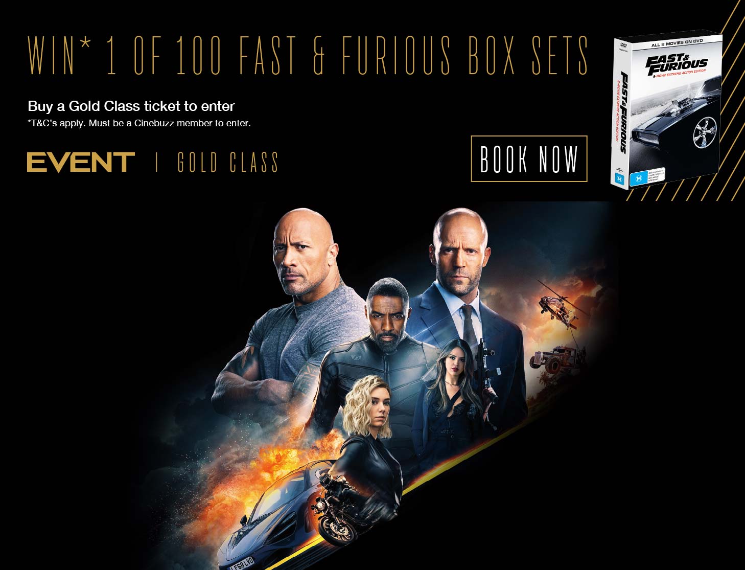 Win* a Fast & Furious Box Set - Event Cinemas