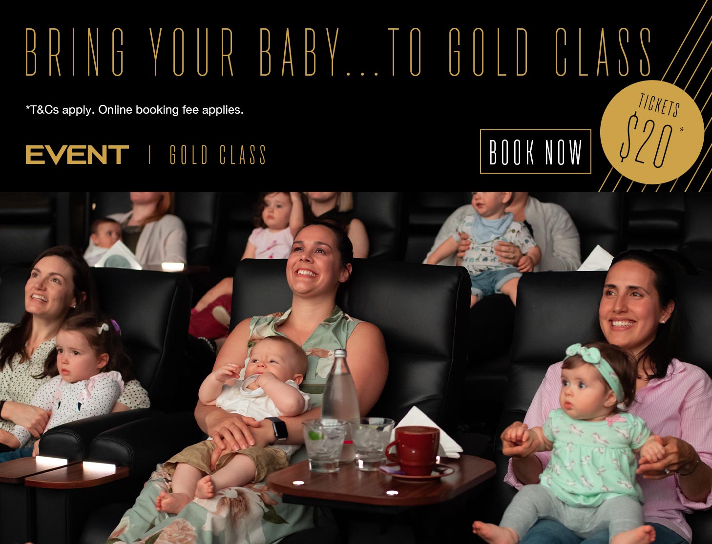 Bring Your Baby Gold Class Event Cinemas