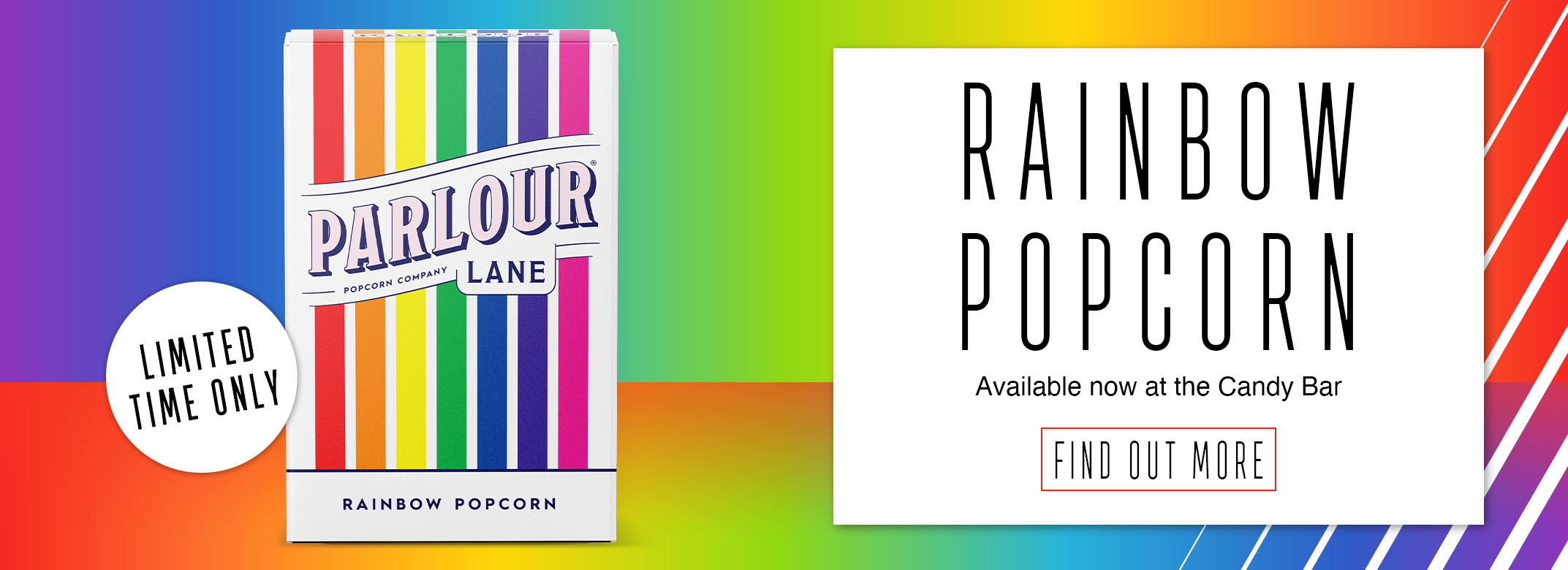 Parlour Lane Rainbow Popcorn Event Cinemas